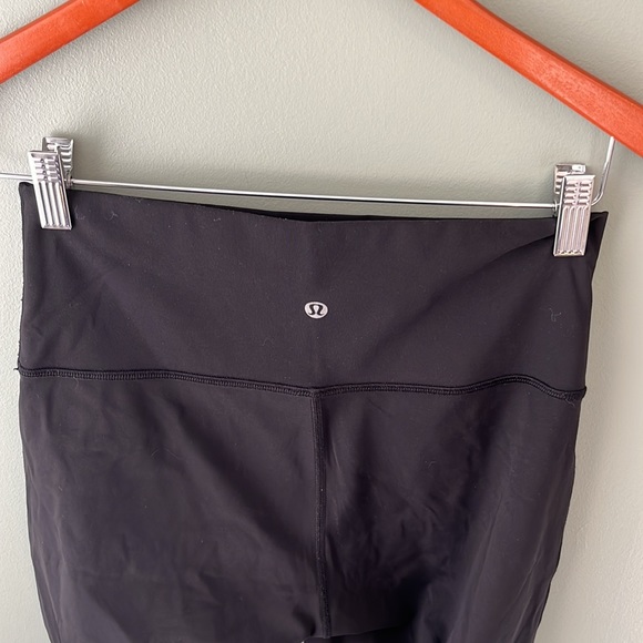 Lululemon Wunder Under High Rise Mix & Mesh Black Luxtreme Leggings Size 6 - Picture 4 of 6